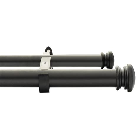 Buy Deco Window 36"-66" Extendable Curtain Rod With Brackets For Door ...