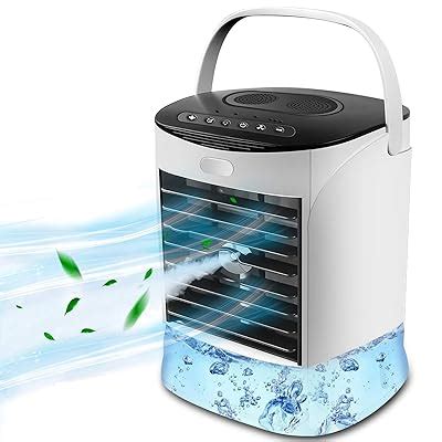 Buy Swonuk Air Conditioner Fan with LED Light, Portable Air Cooling ...