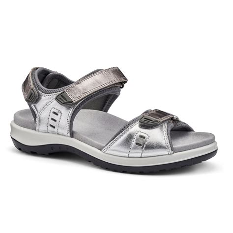 Silver Pewter Multi | Women’s Walking Sandals | Walk II Sandals | Hotter UK
