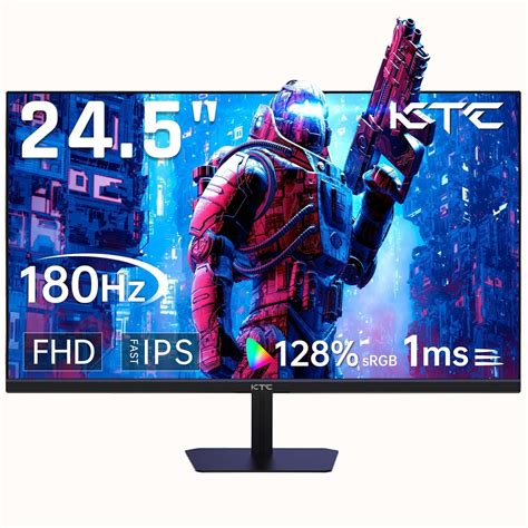 KTC 24.5 inch 180Hz FHD Gaming Monitor, Fast IPS, 1920P x 1080P 1 ms ...