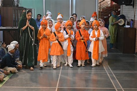 Special Assembly on Gurpurab - Salwan Junior School, Naraina