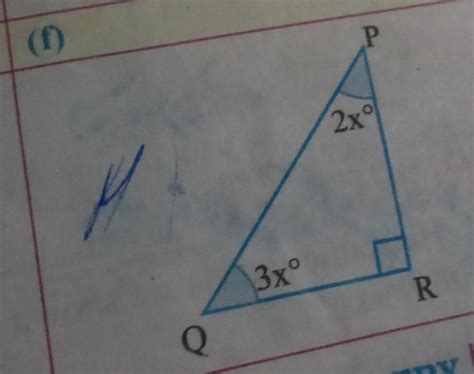 find the unknown angle of a triangle - Brainly.in
