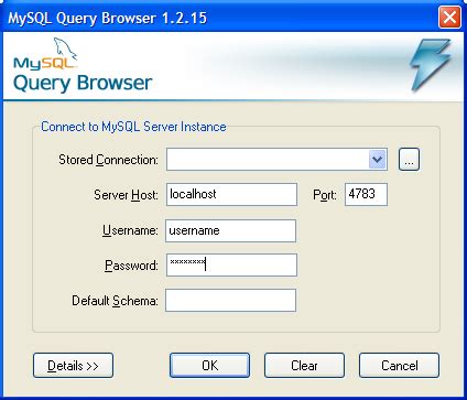 Image result for Draw and Explain MySQL Query Browser