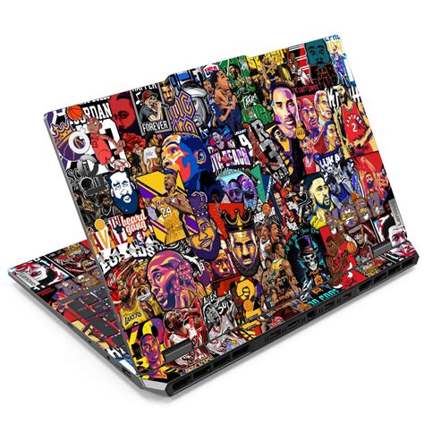 Shop Basketball Sticker Bomb DS1 Laptop Skin for Lenovo LOQ | Buy ...