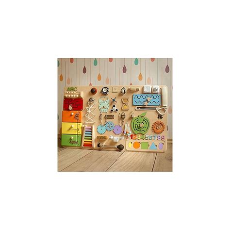 Buy SK-1 European Quality. Handmade Wooden Busy Board | Clever Puzzles ...