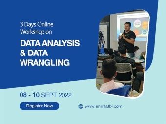 3 Days Workshop on Data Analysis & Data Wrangling