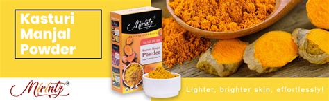 Mirintz Kasturi Manjal Powder -100g | For Face and Skin | : Amazon.in ...