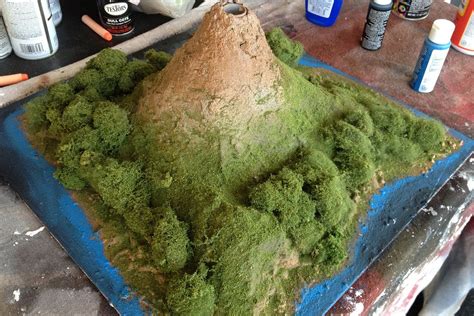 Working Volcano Model 的图像结果