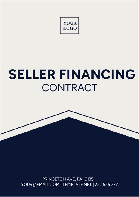 Free Seller Financing Contract Template to Edit Online