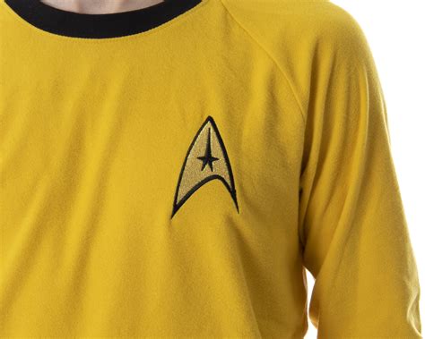Buy Star Trek Original Series Men's Uniform Costume Sleepwear Pajama ...