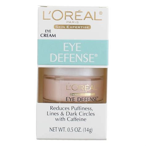 L'Oreal Paris Eye Defense Cream, 0.5 oz for Sensitive Aging Skin ...