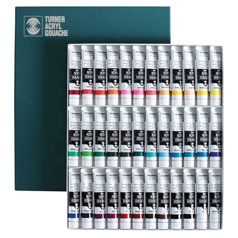 htconline.in| Turner acrylic gouache 36 color set (20 ml)