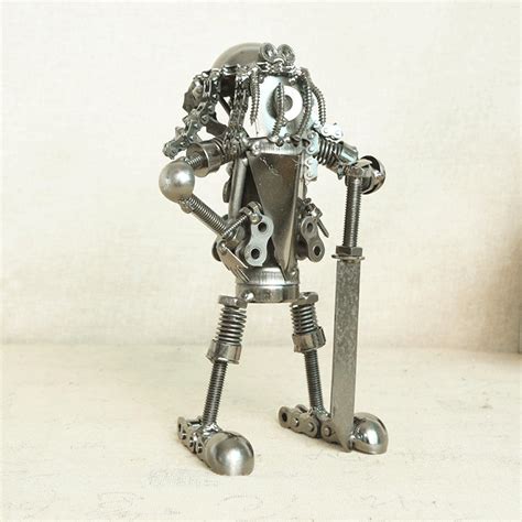 蒸汽朋克机械昆虫金属机械蝎子全金属手工制作小工艺品摆件-阿里巴巴