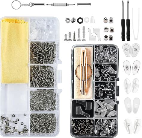 Amazon.com: AFKSMILE Upgrade Version Eyeglass Repair Kits,Eyeglass ...