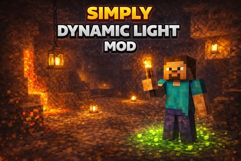 Minecraft Dynamic Light Mod 的图像结果