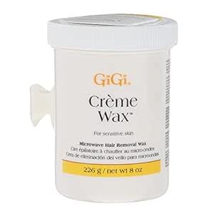 Gigi Creme Wax Microwave Formula, 8 Ounce(Packaging may vary) : Amazon ...