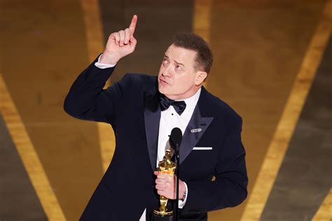 Brendan Fraser Wins Best Actor Award at 2023 Oscars