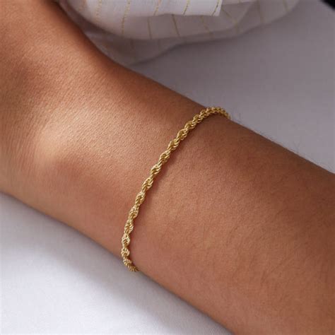 Chain Link Bracelets (Women) - Vermeil (18K Gold on 925 Silver)