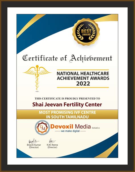Shai Jeevan Fertility Center in Nagercoil, Kanyakumari District.