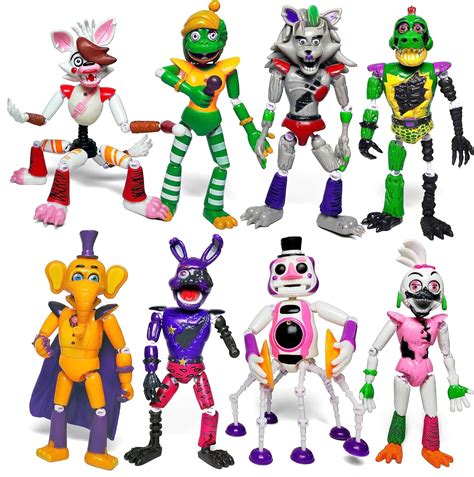 Amazon.com: Toysvill 8 pcs Inspired by Game Five Night Toys | Ultimate ...