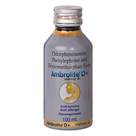Ambrolite D Plus Syrup | Uses, Side Effects, Price | Apollo Pharmacy