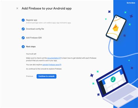 Image result for Firebase Console Android