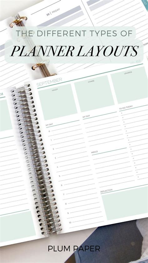 Image result for Planner Page Layout