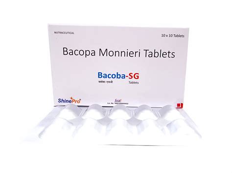 Bacopa Monnieri tablets Shinepro Lifesciences Pvt. Ltd.