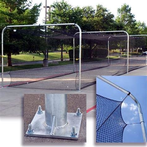 Pro Tunnel 3 Section Outdoor Batting Cage Frame - Practice Sports