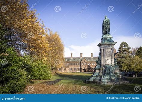 Gladstone`s Library, Hawarden, Wales Stock Photo - Image of independant ...