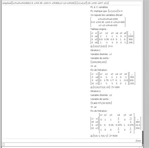 Methode Simplexe 的图像结果