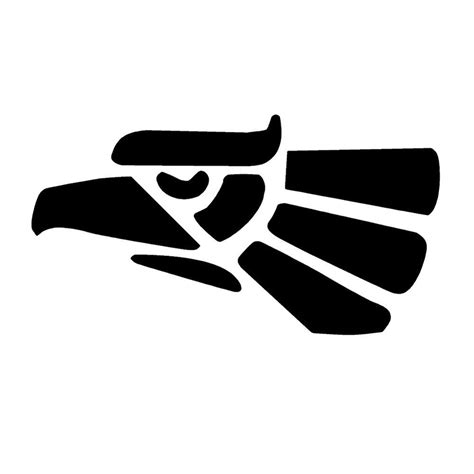 MEXICAN EAGLE V1 (5" BLACK) Vinyl Decal Window Sticker #StickerDad ...