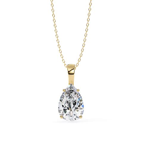 Ivy Pear Diamond Pendant (Chain Sold Separately) | Espira Gems