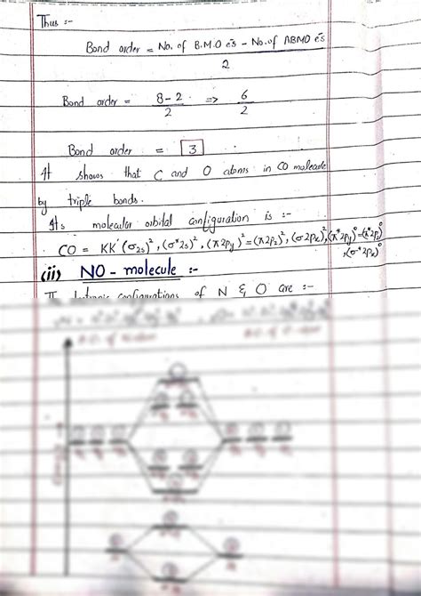 SOLUTION: MoT diagrams(molecular orbital theory of CO,CN,NO2 and other ...