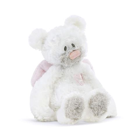 Buy DEMDACO Pink Guardian Angel Bear 9.5 inch Plush Children's Stuffed ...