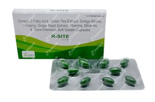 R Site Capsule 10 - Uses, Side Effects, Dosage, Price | Truemeds