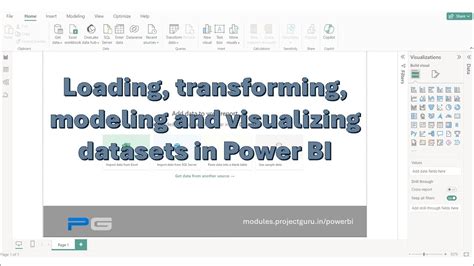 Visualizing datasets with a relationship model in Power BI