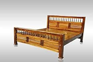 M.Ramiah Chetiaar Sons Wooden cot King Size (78 X 72 inch) Bed Size ...