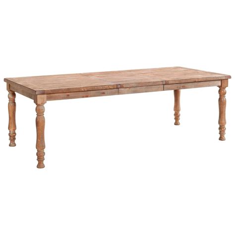 Intercon Highland HI-TA-4294-SWH-C Farmhouse Dining Table with 22" Self ...