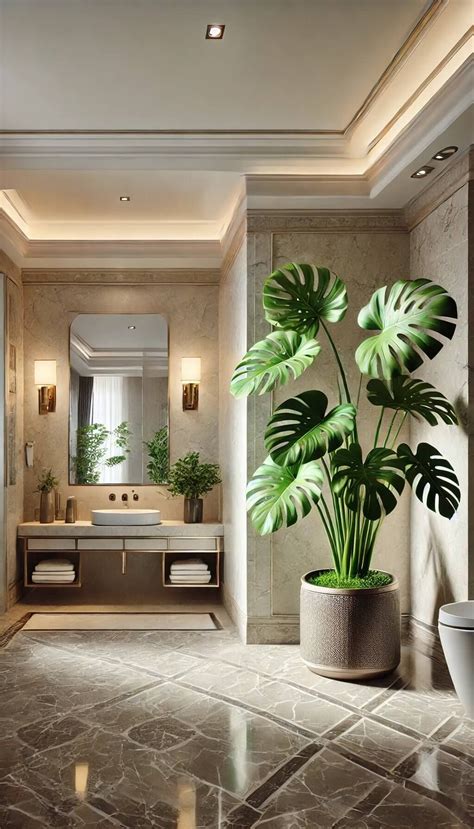 45+ Unique Bathroom Ideas with Plants That Transform Your Home | Indoor ...