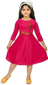 CHANDRIKA LIFESTYLE Girls Below Knee Festive/Wedding Dress Price in ...