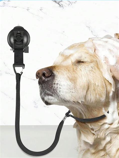 PETSIN 1pc Pet Bathing Restraint Detachable Suction Cup Strap, Dog ...