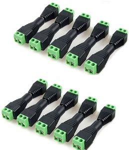 ATEKT Power Sharing Cable 0.1 m or CCTV Camera,Led Strip Light, DVR (10 ...