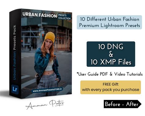 Urban Fashion Lightroom Presets Collection