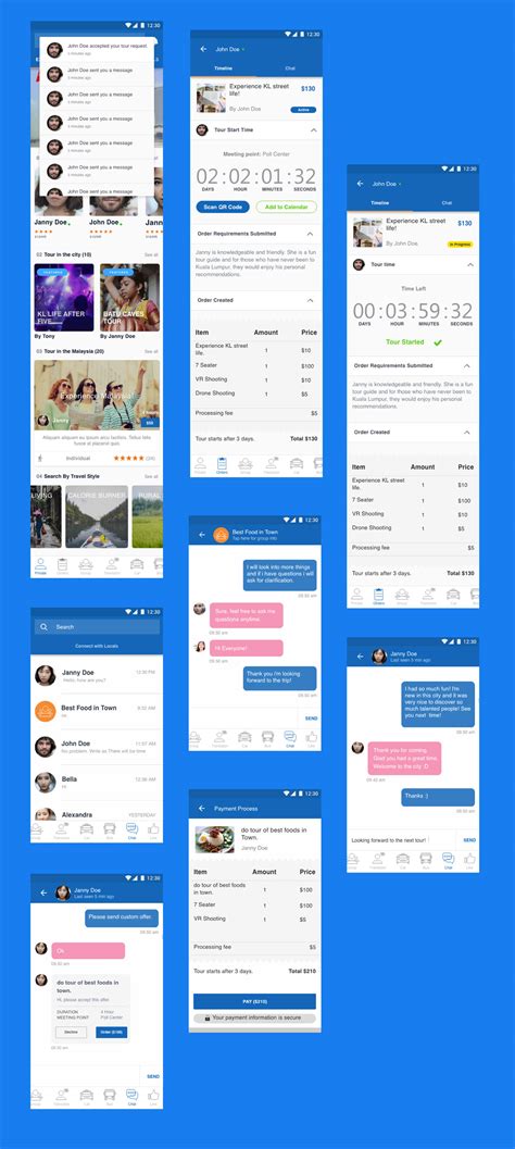 Adobe XD UI Mobile Tutorial 的图像结果