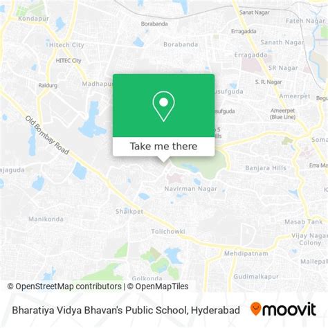 How to Get to Bharatiya Vidya Bhavan's Public School in Hyderabad by ...