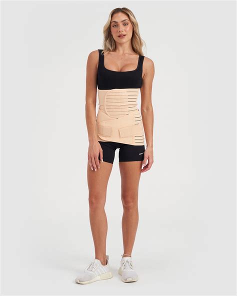 Core Trainer Post Pregnancy Waist and Hip Band 2 Pack Nude - Online ...