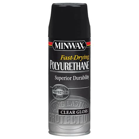 Minwax Fast-Drying Polyurethane Clear Gloss Spray | Floor and Decor