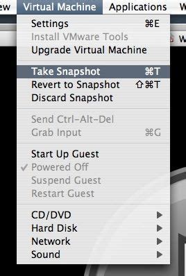 VMWare FusionのSnapshot Managerはねいのか (bokut.in)