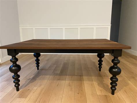 Stonetown Turned Leg Table | Turned table legs, Dinning room tables ...